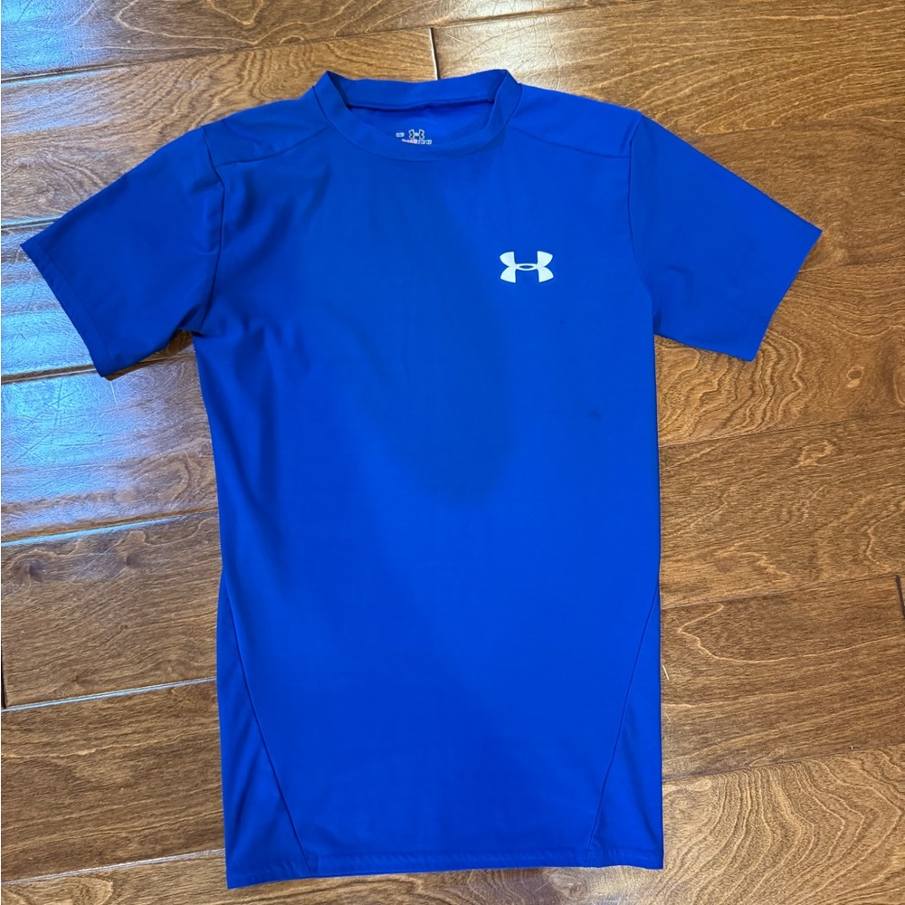 Under Armor heat gear kids compression shirt